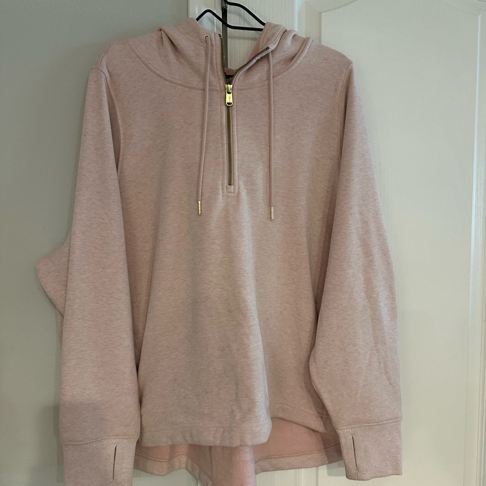 Pale Pink Athleta Hoodie/Pullover 2XL